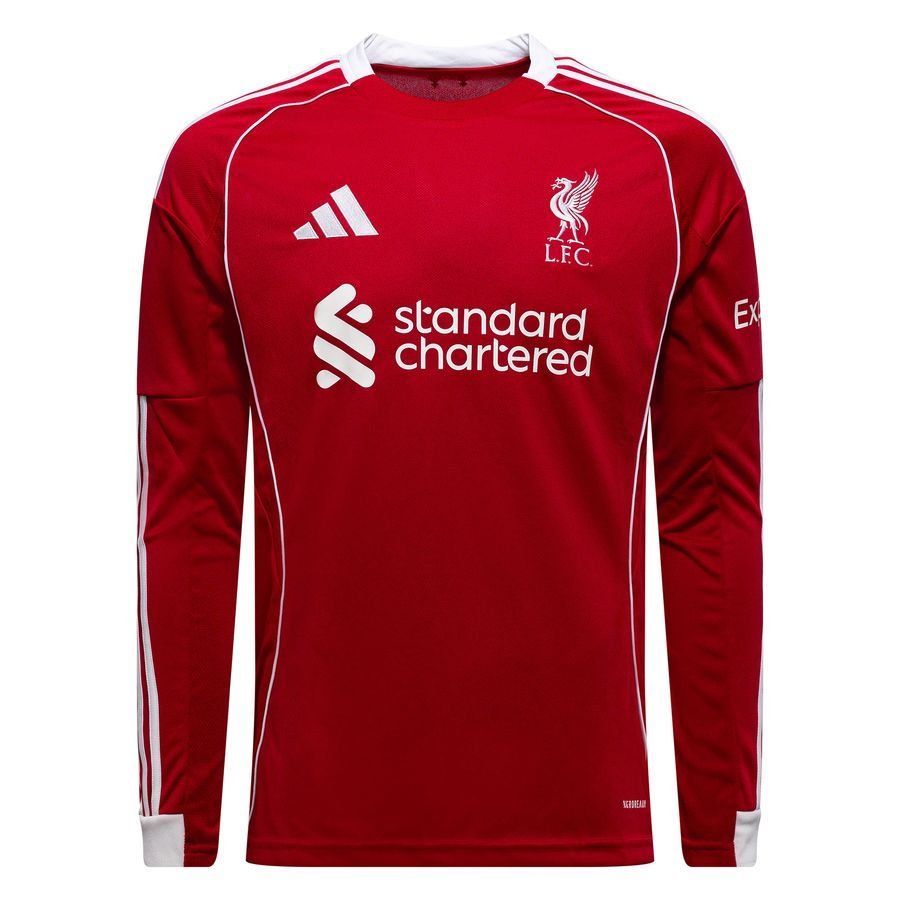 Liverpool Home Shirt 2025/26 Long Sleeves M.SALAH 11 - Men's-SoccerKits Hub | Buy Soccer Jerseys Online